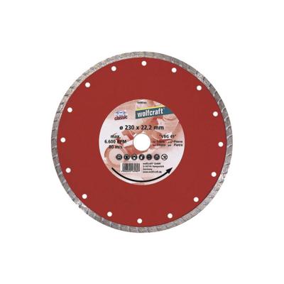 Wolfcraft Diamant-doorslijpschijf | ProTu | Ø230 x 22,23 | 1 stuk - 1698000