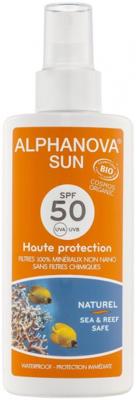 Alphanova Sun Sun spray vegan SPF50 125 Gram