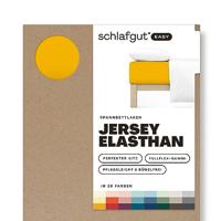 Schlafgut Schlafgut EASY Jersey Elasthan Hoeslaken L - 140x200 - 160x220 196 Yellow Deep - thumbnail