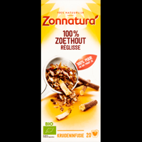 Zonnatura Bio 100% Zoethout Kruideninfusie 20 Zakjes 35 g bij Jumbo - thumbnail