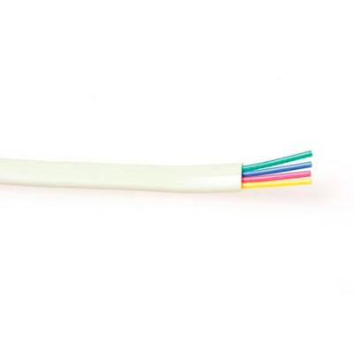 ACT TD604W Modulaire Kabel 4-aderig | Wit | 100 meter
