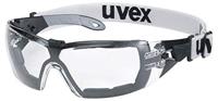 uvex pheos guard 9192180 Veiligheidsbril Incl. UV-bescherming Zwart, Grijs - thumbnail