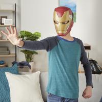 Iron Man elektronisch masker met bewegend vizier, met lichteffecten, Voor kinderen om zich te verkleden als hun favoriete held, Vanaf 5 - thumbnail