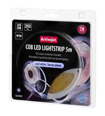 Activejet AJE-COB 5m zim lichtstrip Universeel strooklicht Binnen