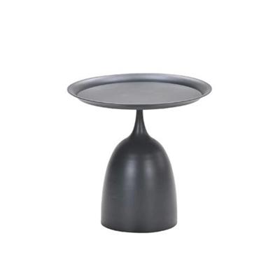 Mioala Bijzettafel Carbon Black dia. 50xH48 cm Garden Impressions - Garden impressions