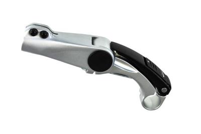 Gazelle stuurpen Switch vast 28,6/110/31,8 mm staal zilver Gazelle stuurpen Switch vast 28,6/110/31,8 mm staal zilver