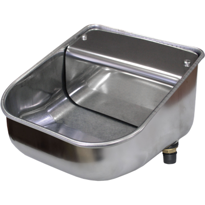 Drinkbak All Animals met vlotter RVS 2 l