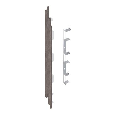 Keralit Eindkap links Taupe eiken (2884) (Sponningdeel 190)