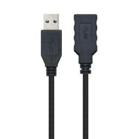 Nanocable 10.01.0901-BK verlengkabel USB 3.0, type A/M-A/H, stekker naar bus, zwart, 1 m - thumbnail