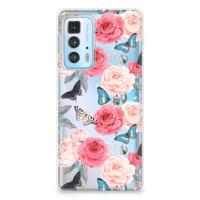 Motorola Edge 20 Pro | TPU Case | Butterfly Roses - thumbnail