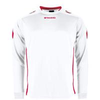 Stanno 411003 Drive Match Shirt LS - White-Red - XXXL - thumbnail