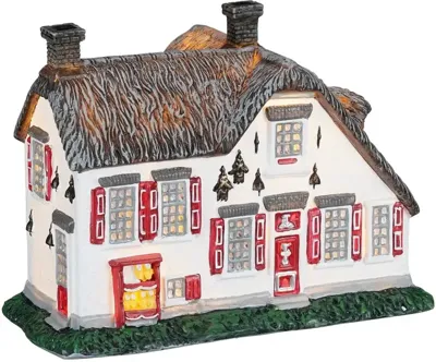 Wooden shoe led battery operated l20,5xw14xh15 cm Luville - Luville