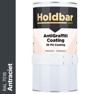 Holdbar Anti Graffiti Coating Antracietgrijs (RAL 7016) 1 Kg