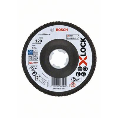 Bosch Accessories 2608619204 Lamellenschuurschijf Diameter 125 mm Boordiameter 22.23 mm 1 stuk(s) Bosch Accessories 2608619204 Lamellenschuurschijf Diameter 125 mm Boordiameter 22.23 mm 1 stuk(s)