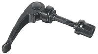 Zadelpen snelspanhendel Ergotec M6 x 45 mm aluminium - zwart - thumbnail