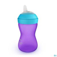Philips Avent Drinkbeker Zachte Tuit 300ml Lila - thumbnail