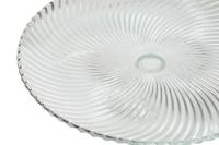 Eetbord Home ESPRIT Transparant Kristal 31 x 31 x 9,5 cm - thumbnail