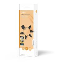 Nedis HDMI-Adapter | HDMI Female | Zwart | 6 Stuks | 1 stuks - CCGB34999BK CCGB34999BK - thumbnail