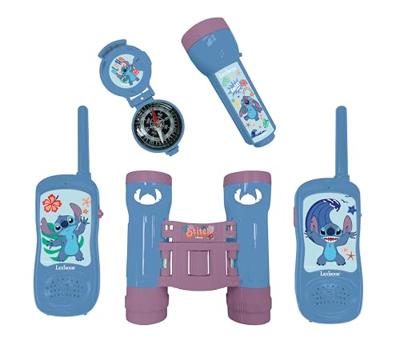 Walkie Talkie Lexibook Kit de Aventurero con Walkie Talkies Stitch