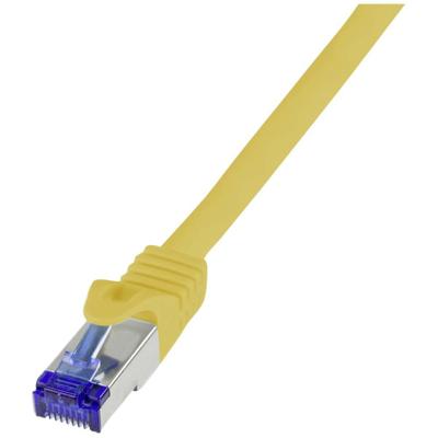 LogiLink C6A027S RJ45 USB-kabel CAT 6A S/FTP 0.50 m Geel 1 stuk(s) LogiLink C6A027S RJ45 USB-kabel CAT 6A S/FTP 0.50 m Geel 1 stuk(s)