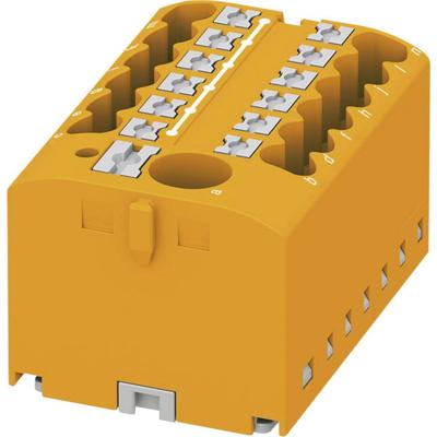 Phoenix Contact 3273370 Verdeelblok 40.6 mm Spanveer Oranje 8 stuk(s)