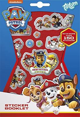 Totum paw patrol stickervel, 4st. Totum paw patrol stickervel, 4st.