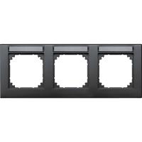 Merten 472314 Afdekking Frame System M Antraciet 1 stuk(s) - thumbnail