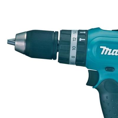 Makita DHP453Z 18 V Li-ion klopboormachine | zonder accu&apos;s en lader en koffer - DHP453Z - thumbnail