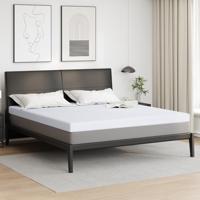 VidaXL Matrastopper wit 200 x 200 cm jacquard stof - thumbnail