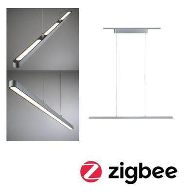 Paulmann Lento LED-hanglamp URail 42 W LED Chroom (mat) Paulmann Lento LED-hanglamp URail 42 W LED Chroom (mat)