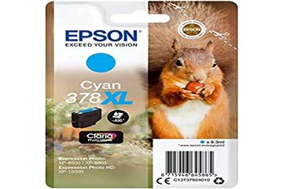 Epson 378XL 9.3ml Cyaan inktcartridge Epson 378XL 9.3ml Cyaan inktcartridge