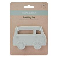 Little Dutch Siliconen Bijtring Bus Groen - thumbnail