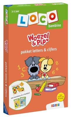Loco Bambino Bambino loco - woezel & pip pakket - letters & cijfers