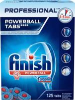 Finish Vaatwastabletten Professional Powerball - 125 Tabletten - thumbnail