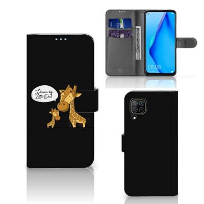 Huawei P40 Lite Leuk Hoesje Giraffe Huawei P40 Lite Leuk Hoesje Giraffe