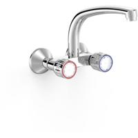 Tres Ese-23 keukenkraan chroom 123217 - thumbnail