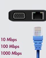 ICY BOX USB-C docking station (12-in-1) voor 3 monitoren (2x HDMI & 1x VGA), 4-voudige USB 3.0 HUB, 100W Power Delivery, Gigabit Ethernet, kaartlezer, IB-DK4070-CPD - thumbnail