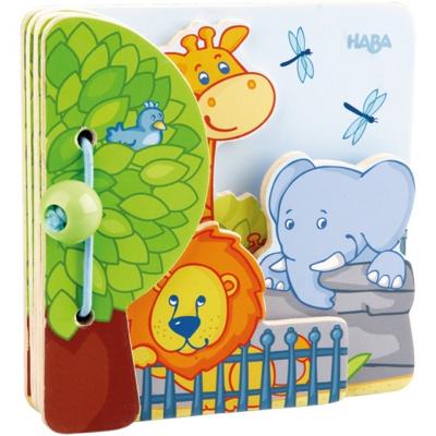 Haba babyboek dierentuinvrienden 12,5 cm