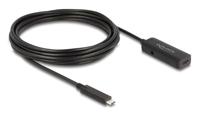 DeLOCK 80028 USB-kabel 5 m USB C Zwart - thumbnail