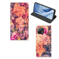 Xiaomi 11 Lite NE 5G | Mi 11 Lite Smart Cover Bosje Bloemen - thumbnail