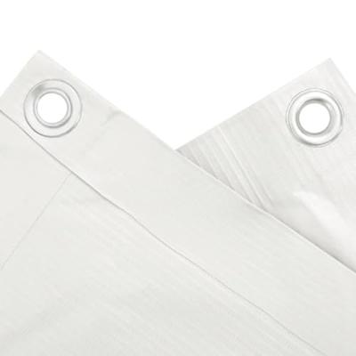 VidaXL Balkonscherm 300x75 cm pvc wit VidaXL Balkonscherm 300x75 cm pvc wit