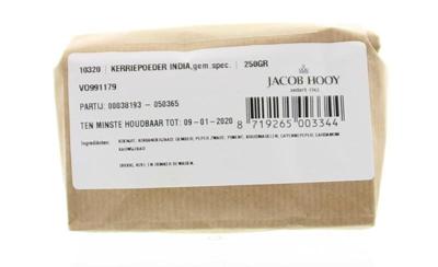 Kerriepoeder India 250 Gram