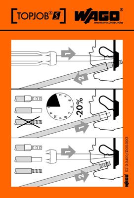 WAGO 210-400/2000-001 Onderhoudslabels 100 stuk(s)