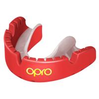 Opro 790006 Gold Ultra Fit Mouthguard Braces - Red-White - SR - thumbnail