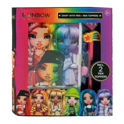 Rainbow High dagboek met pennen Rainbow High dagboek met pennen