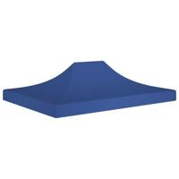 vidaXL Partytentdak 270 g/m² 4,5x3 m blauw - thumbnail
