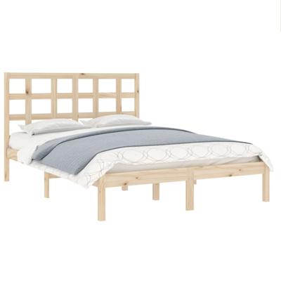 Bedframe massief hout 140x190 cm