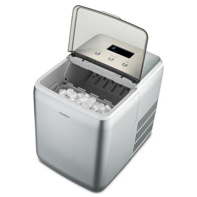 MEDION IJsblokjesmachine (ijsblokjesformaat klein en groot, 2,6 liter watertank, korte productietijd ca. 10 MEDION IJsblokjesmachine (ijsblokjesformaat klein en groot, 2,6 liter watertank, korte productietijd ca. 10