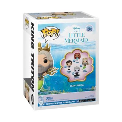 The Little Mermaid Live-Action Funko Pop Vinyl: King Triton