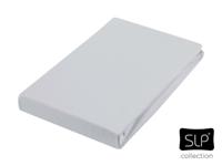 SLP Hoeslaken Jersey Stretch Muisgrijs - thumbnail